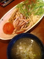 「冷やし塩つけめん（夏限定）」@UNDER GROUND RAMENの写真