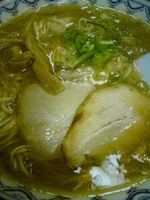 「ラーメン + 替え玉 ￥600」@赤のれん節ちゃんラーメンの写真