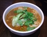 「担々麺風味刀削麺」@刀削麺酒家 日本橋店の写真