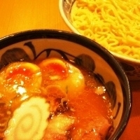 「特製つけ麺大盛」@中華そば 青葉 池袋サンシャイン店の写真