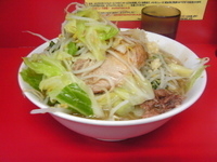 「小ラーメン ニンニクマシマシカラメ」@ラーメン二郎 茨城守谷店の写真