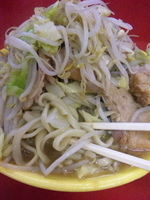 「大ブタ（ヤサイ/ニンニクマシマシ/アブラ） 850円」@ラーメン二郎 茨城守谷店の写真