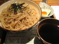 「塩ざるそば（夏季限定）」@麺道 しゅはり 六甲道本店の写真