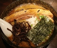 「炙り角煮らうめん、ごはん」@炙り角煮らうめん 黒虎の写真