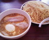 「味噌つけ麺（大盛）」@元祖大王SL 海浜幕張店の写真