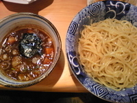 「つけめん200g増+半チャーハン」@麺房 長谷川の写真