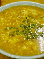 「ザーサイと挽き肉の玉子とじラーメン（￥750）」@象王の写真