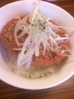 「塩ラーメン+ローストトマト飯」@アイバンラーメンの写真