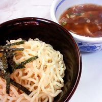 「つけ麺+半チャーハンセット  （680円）」@大森軒の写真
