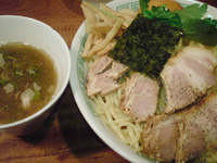 「地鶏と魚介のつけ麺（特製）」@横濱いまむら総本店 本店の写真