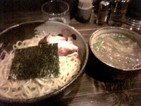 「つけ麺（大盛り）」@中華そば 椿 せんげん台店の写真