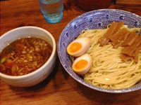 「つけめん大盛り（750円）醤油」@弘富の写真