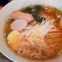 「らーめん餃子セット （700円）」@大治飯店の写真
