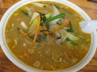 「ネギ炒めラーメン（味噌）￥600」@ラーメン・餃子 丸博の写真