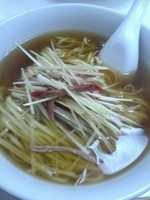 「ねぎそば 800円」@徳記の写真