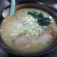 「鮪塩らーめん（太麺・固め） ￥650」@山びこの写真
