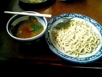 「黒豚チャーシューつけそば大盛」@中華そば・つけそば 浜屋の写真