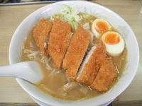 「みそトンカツ」@らーめん山田の写真