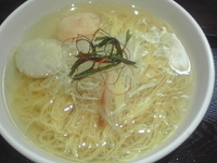 「あら炊き塩らあめん（大盛り）」@麺屋 海神の写真