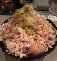 「冷やしタンメン（大盛）+味玉」@つけめん102 大宮店の写真