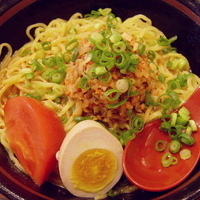 「冷し坦々麺 700円」@らーめん粋家 東京店の写真