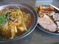 「ネギチャーシューメン920円（ぱどクーポンにて800円）」@らーめん 一真堂の写真