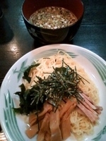 「和風つけ麺」@萬福飯店 妙蓮寺店の写真