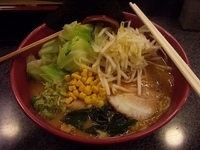 「味噌ラーメン+煮キャベツ」@点点の写真