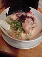 「ラーメン 500円（無料替え玉一回）」@博多風龍 水道橋店の写真