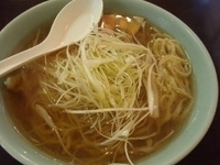「ネギらーめん（650円）」@手打ラーメン 俵屋 小山店の写真