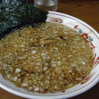 「ラーメン（￥500）玉ネギ増（￥50）」@中華そば 吾衛門の写真