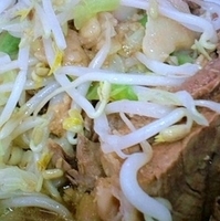 「小ブタ ヤサイニンニクアブラ 750円」@ラーメン二郎 茨城守谷店の写真