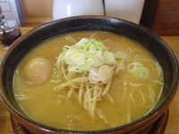 「味噌ラーメン（味玉）」@心麺の写真