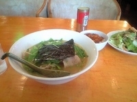 「鶏ラーメンセット」@レイズの写真