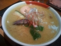 「タイ風グリーンカレー麺  900円 + 味つき半熟玉子 100円」@麺処 福吉 本店の写真