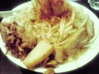 「ラブメン（極太麺）+ぶた増し」@音麺酒家 楽々の写真