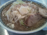 「らーめん+にんにく+あぶら」@らーめん大 蕨店の写真