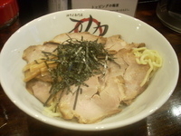 「油そばチャーシュー」@油そば専門店 万人力の写真