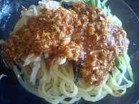 「夏期限定  棒棒鶏冷麺（750円）」@らあめん わかばの写真