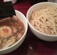 「特製つけ麺+魚粉」@麺家 一鶴の写真