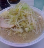 「塩らーめん（600円）、ニンニク」@ラーメン大 我孫子店の写真