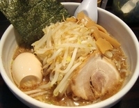 「北越らーめん+もやし+半熟玉子」@ら～めん 北越の写真