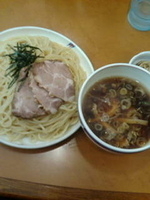 「煮玉子ちゃーしゅーつけめん大盛」@好日の写真