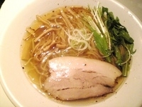 「塩そば（750円）」@SOBAHOUSE金色不如帰の写真