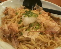 「ぶっかけ（醤油） ￥500」@一杯入魂ラーメン よいちの写真