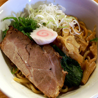 「にぼし油そば(小) 600円」@めんだ・四郎の写真