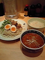 「坦々つけ麺」@ラーメン&どんぶり だんらんの写真