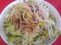 「小ラーメン豚増し」@ラーメン二郎 茨城守谷店の写真