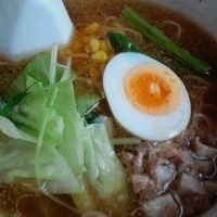 「温菜らーめん味噌風味 800円」@らーめんかなめの写真