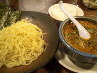 「濃厚つけ麺780円+サービスライス100円」@味噌屋せいべえ 濃厚完熟味噌拉麺 新橋店の写真